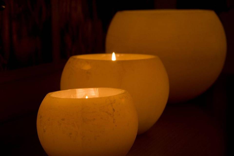 Velas esféricas huecas