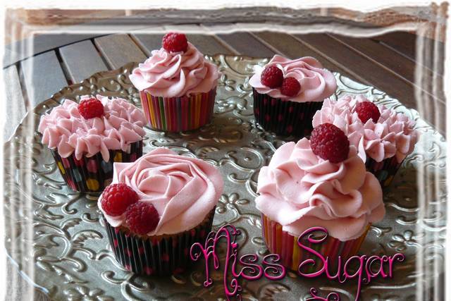 Cupcakes frambuesa