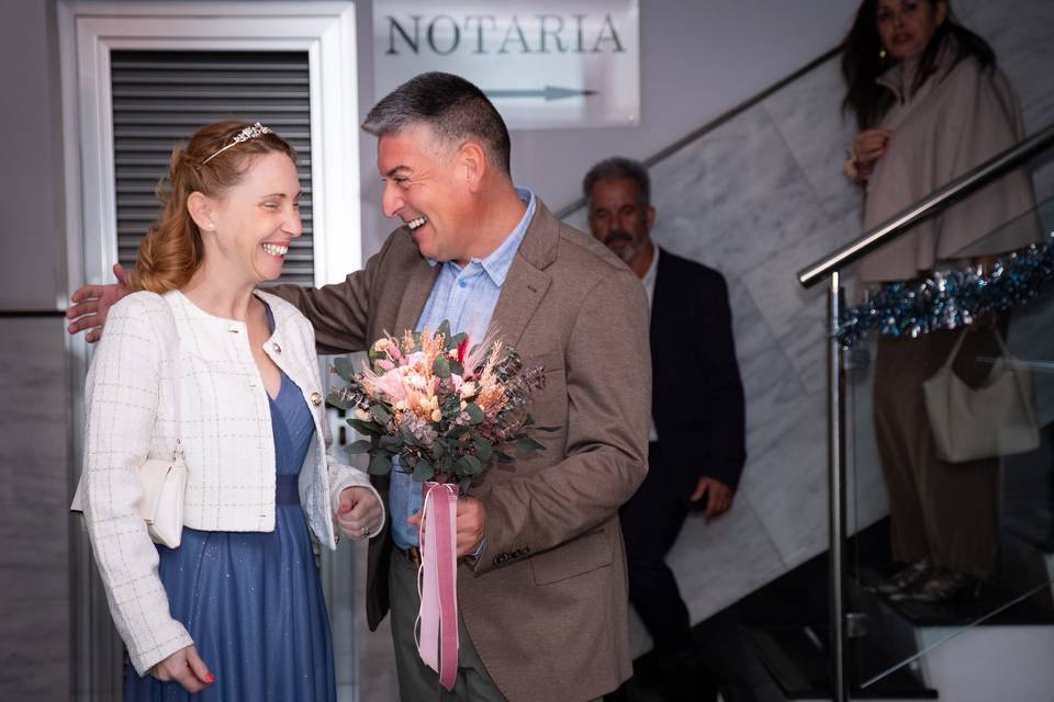El final de un día histórico