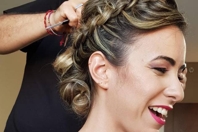 Preparativos de la novia