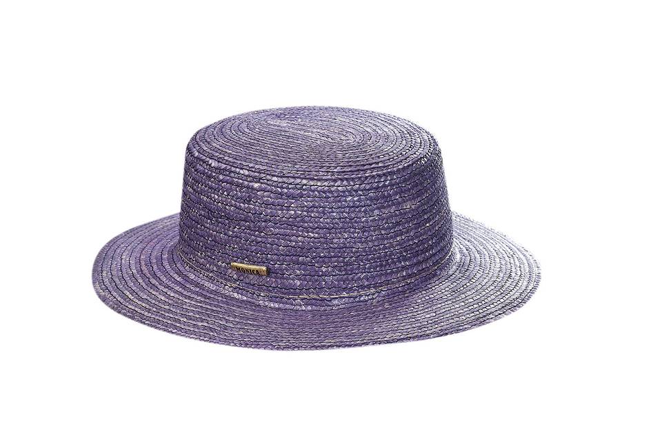 Sombrero canotier liso