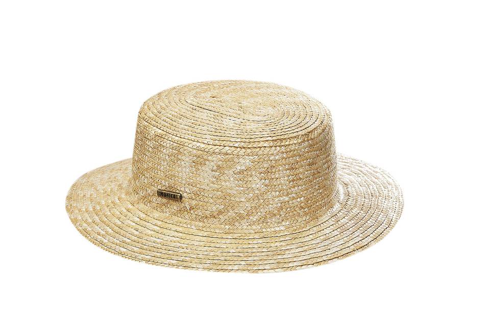 Sombrero canotier liso