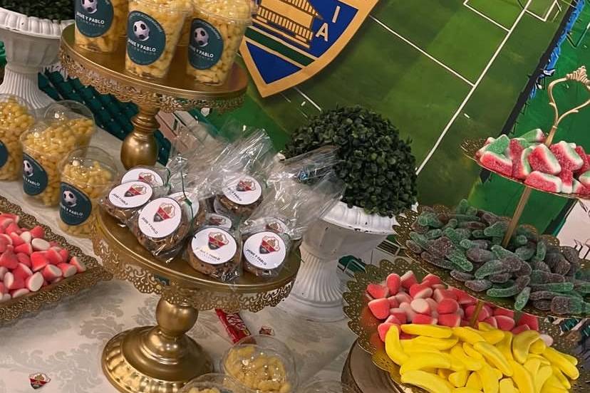 Candybar Futbol Comunión