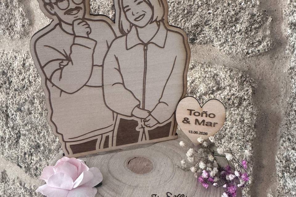 Novios personalizados