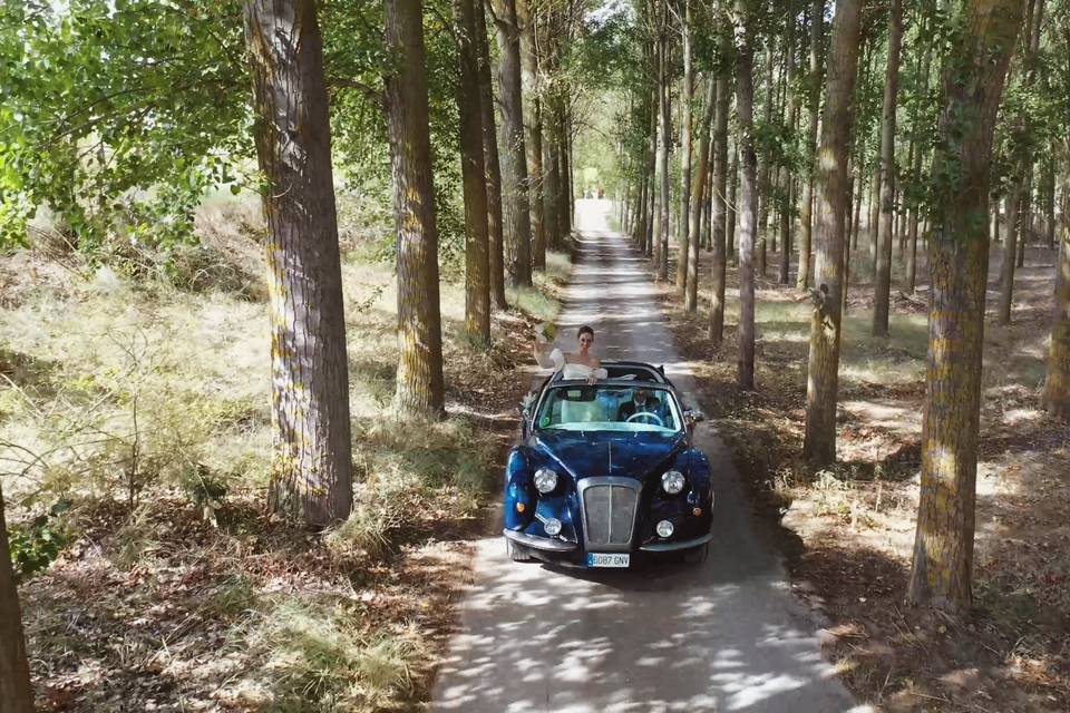 Vídeo de boda con dron