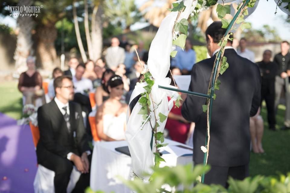 Ceremonia de Ana y Gerard