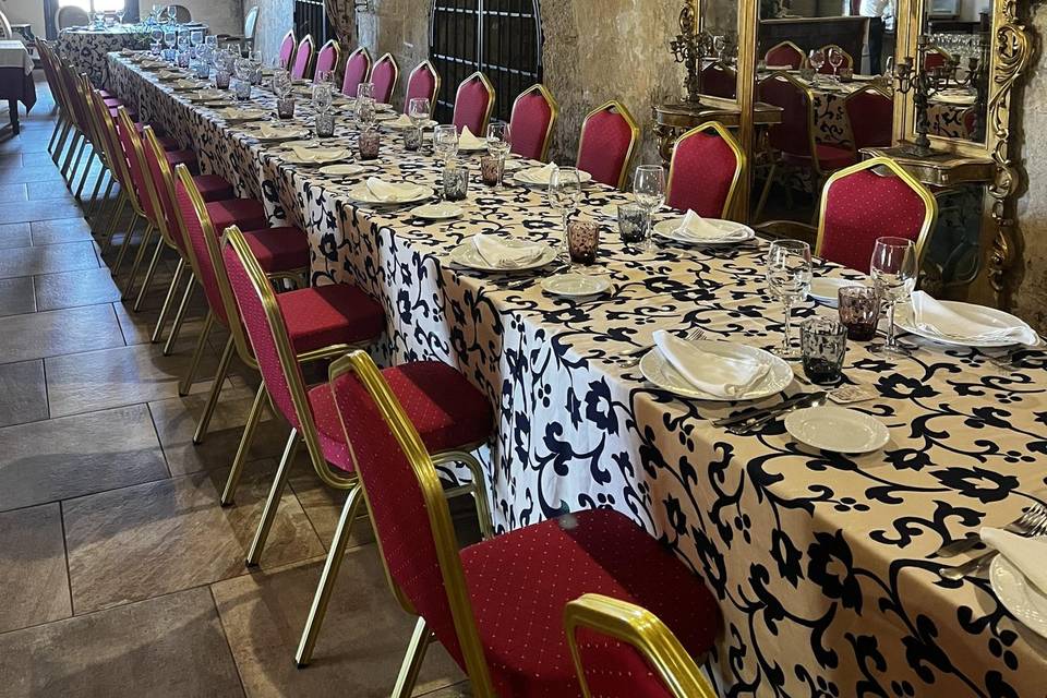 Evento en asador
