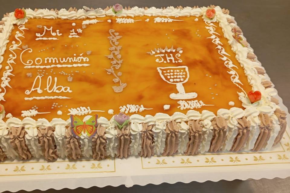 Tarta de comunión