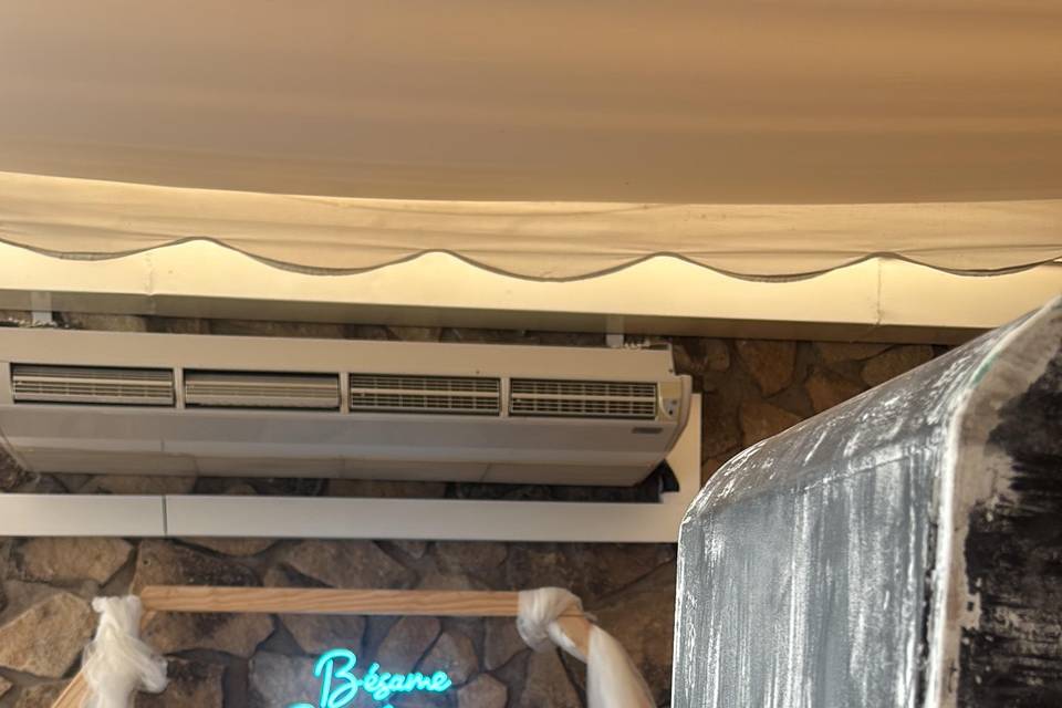 Fondo con led