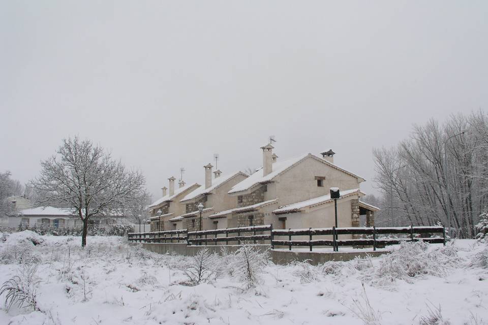 Casitas en invierno