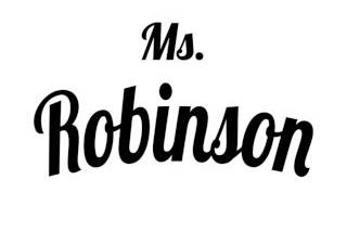 Ms Robinson