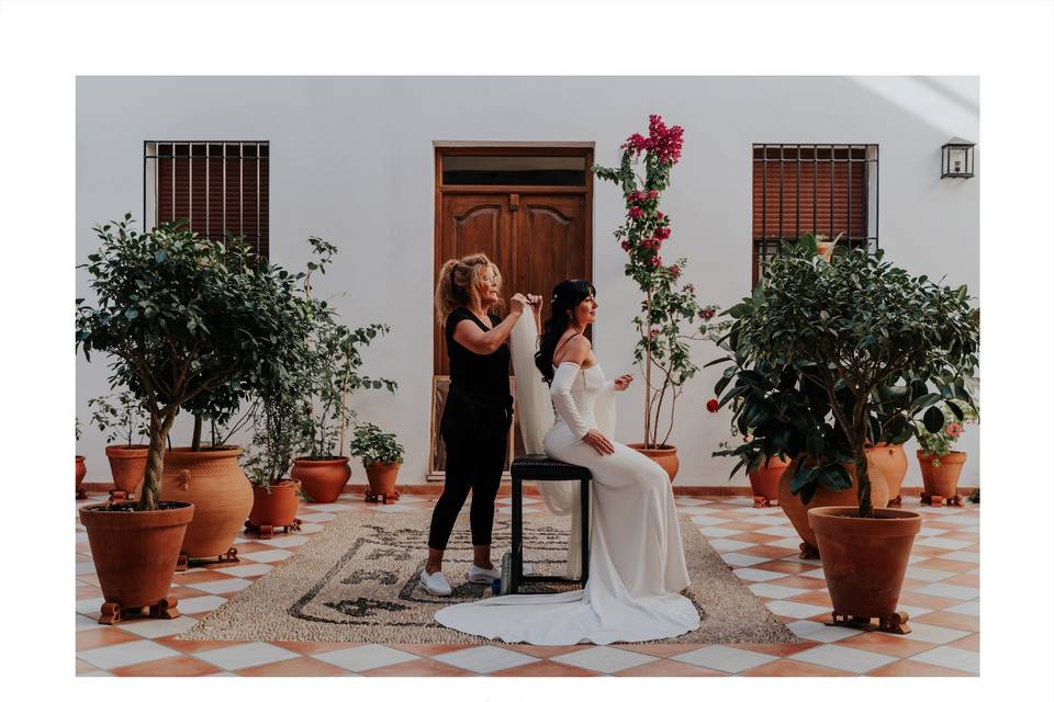Preparativos novia