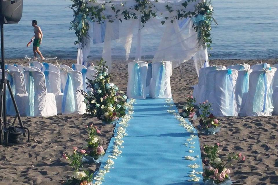 Boda playa