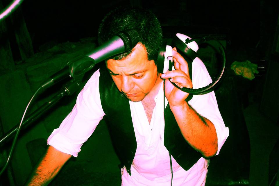 DJ en acción