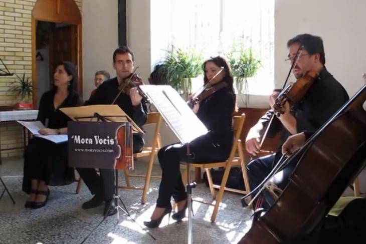 Cuarteto de cuerda con soprano