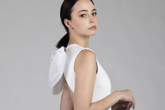 Vestido con lazada