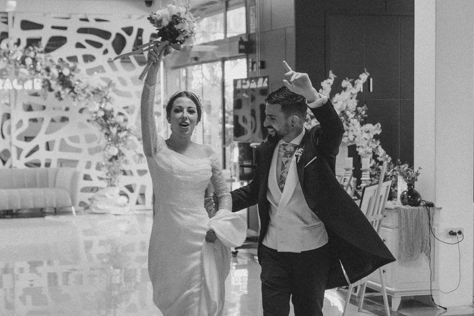 Entrada de los novios