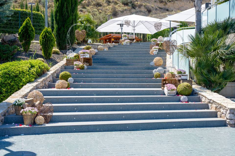 Decoración escalera