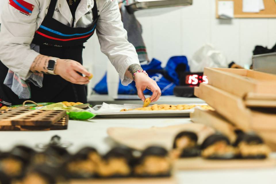 Cocina estrella michelin