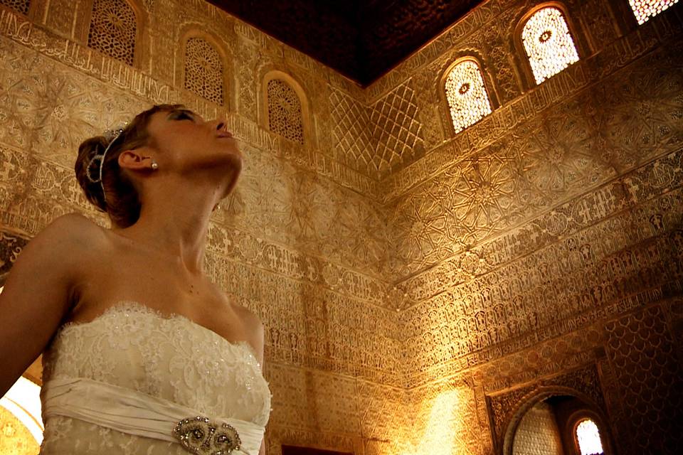 Postboda en la Alhambra