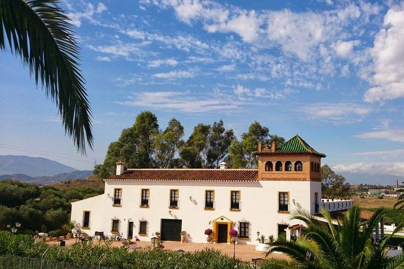 Vista del cortijo