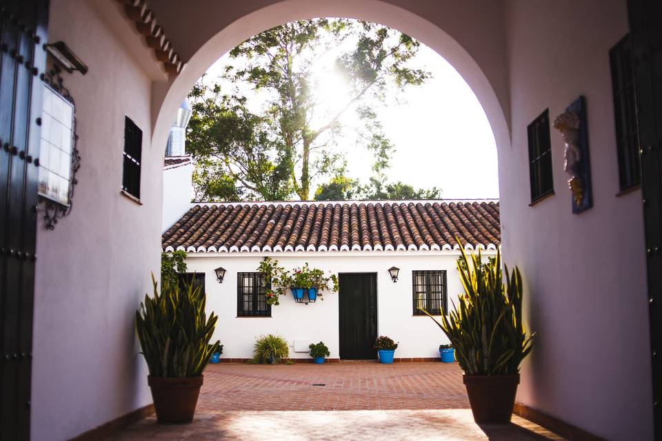 Entrada al patio andaluz