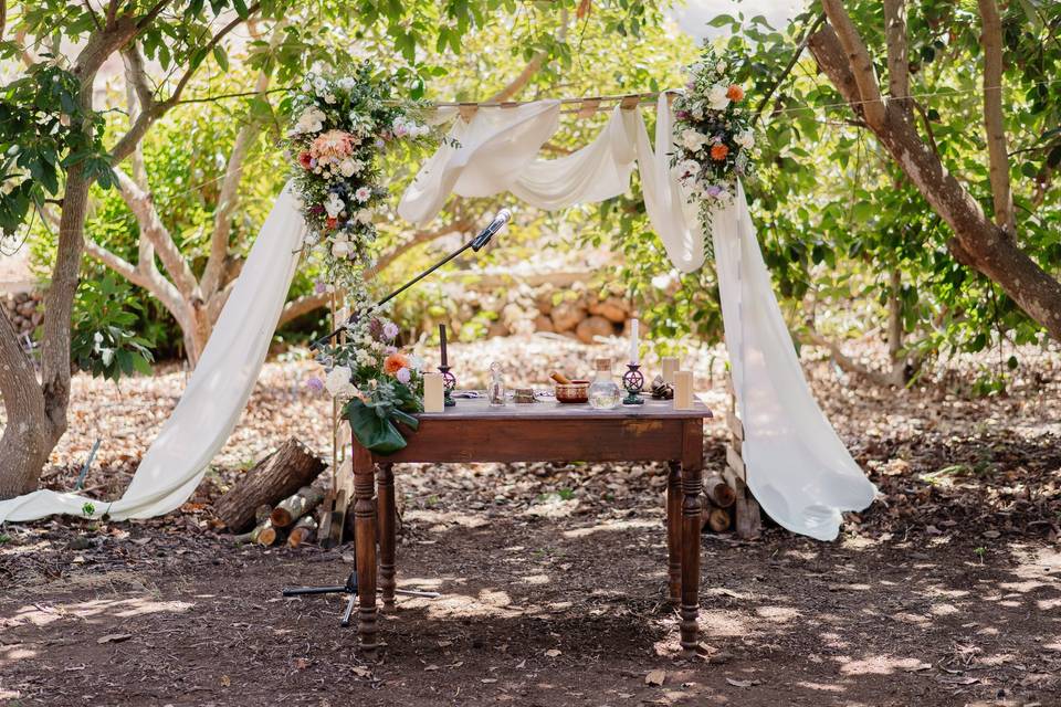 Altar de una boda