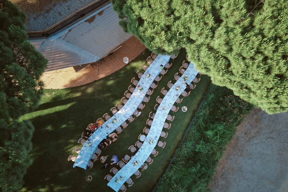 Banquete en el Jardín