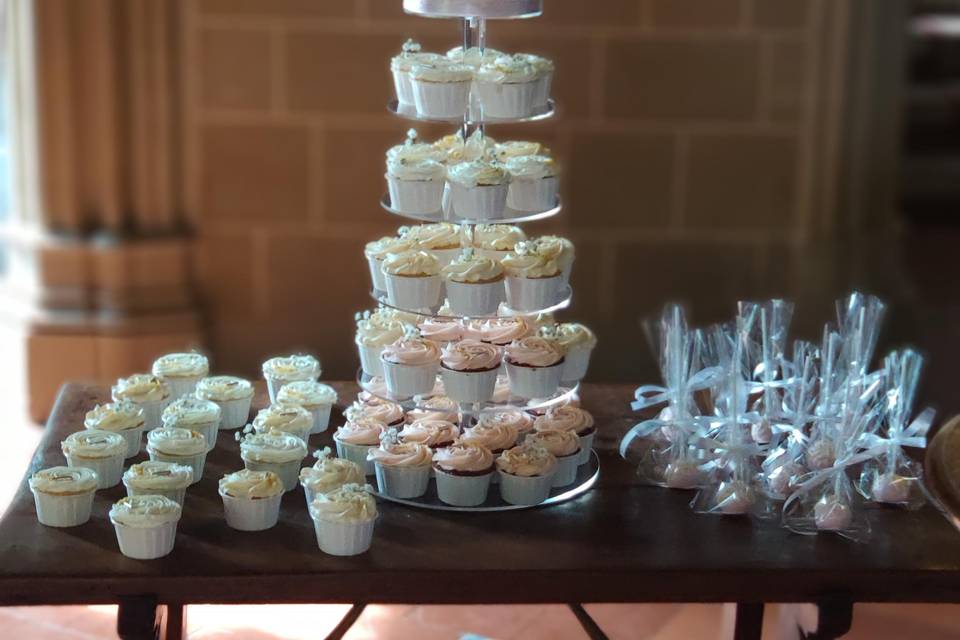 Mesa de boda pequeña