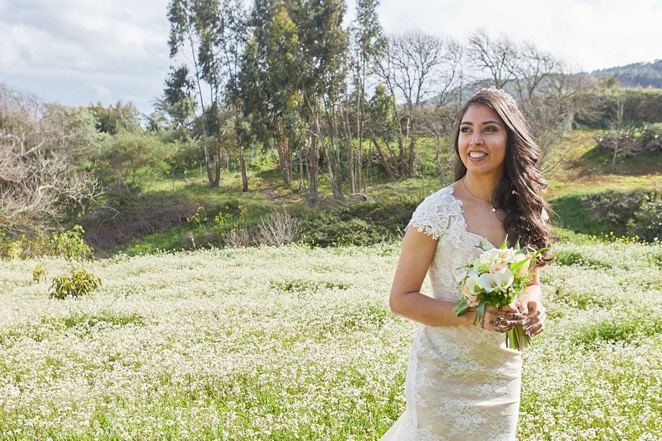 Preparativos de novia