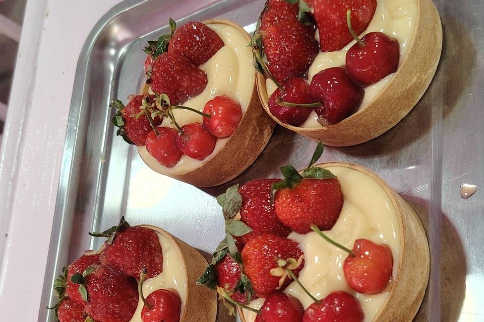 Tartaletas de cerezas