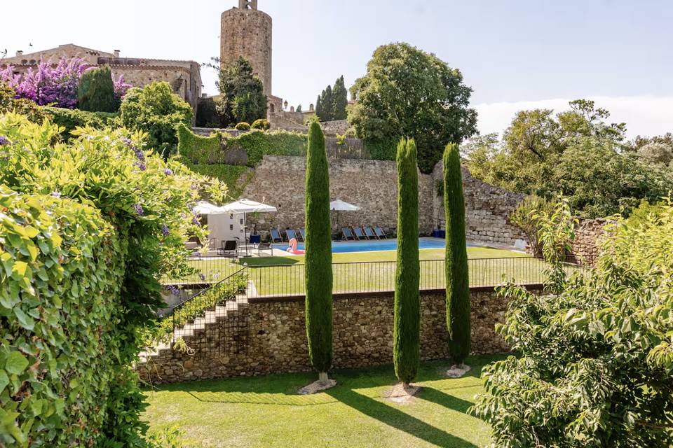 Jardín casa rufina