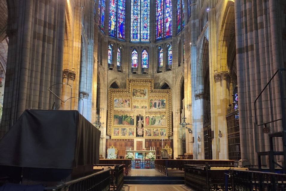 Catedral de León, altar mayor