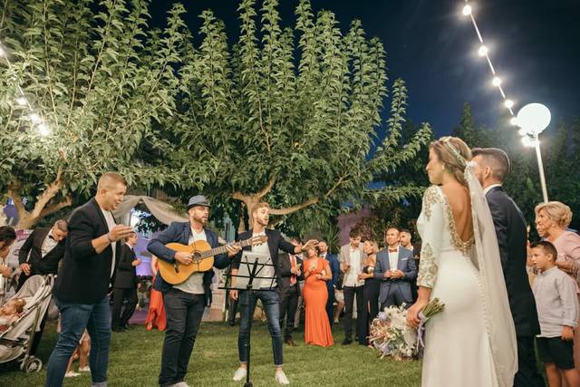 Boda en jardines