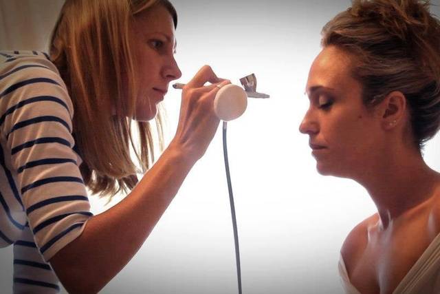 Maquillaje con aerógrafo