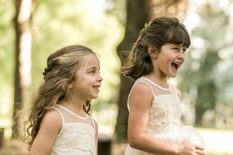 Hoop bouquet niñas