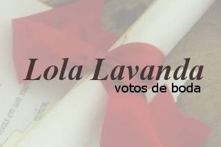 Lola Lavanda - Votos de boda