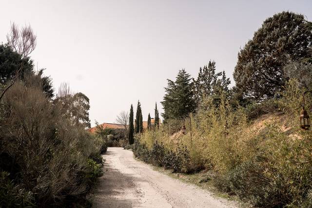 Entrada a la finca
