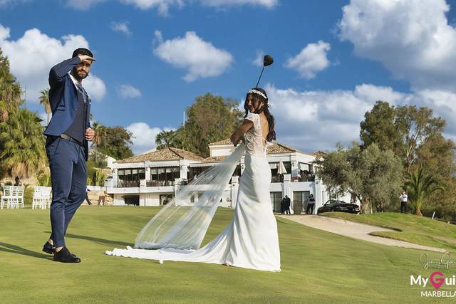 Apasionados del golf...