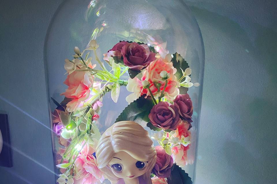 Cúpula 30 cm Rapunzel