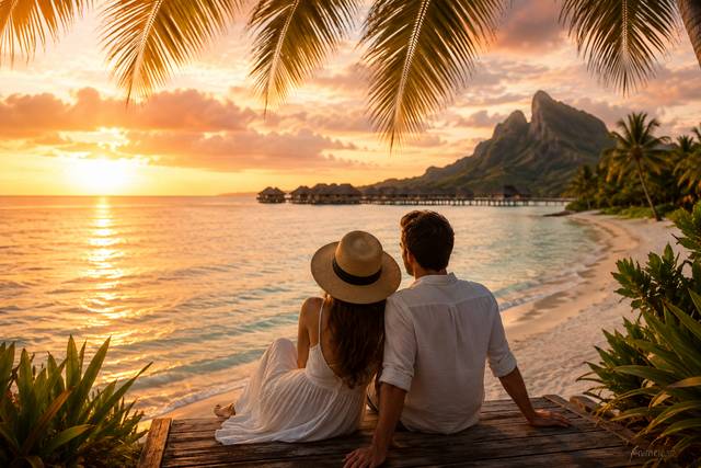 Atardecer tropical