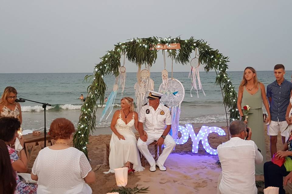 Bodas en la playa