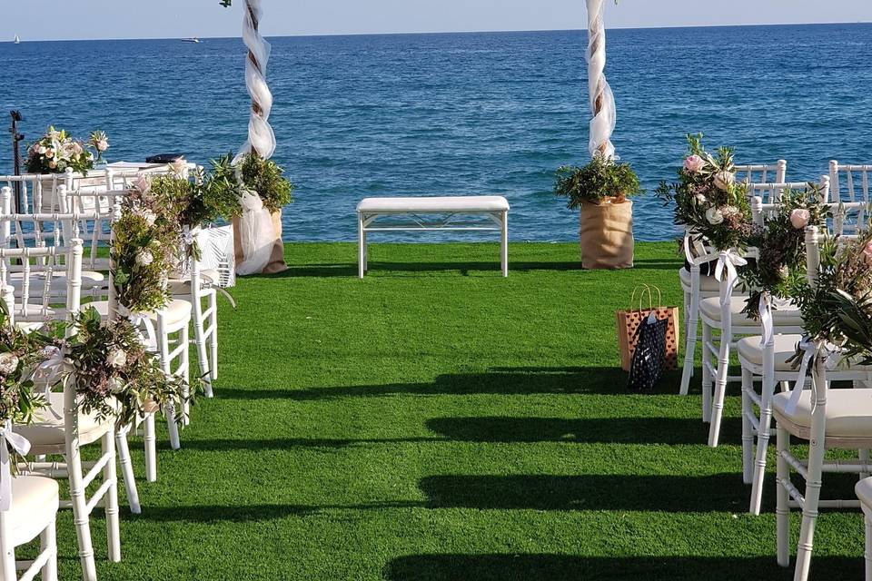 Bodas junto al mar