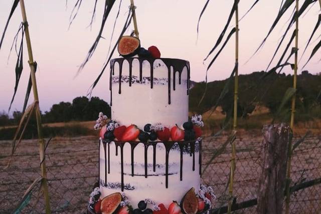 Drip con frutas del bosque