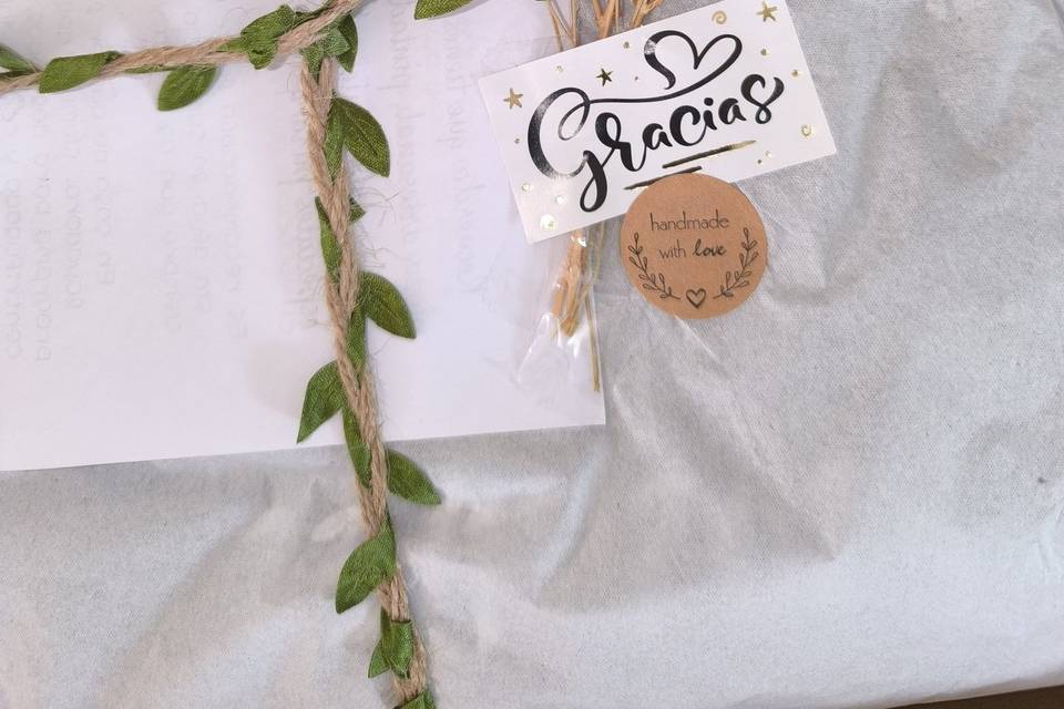 Hand painted jacket wedding