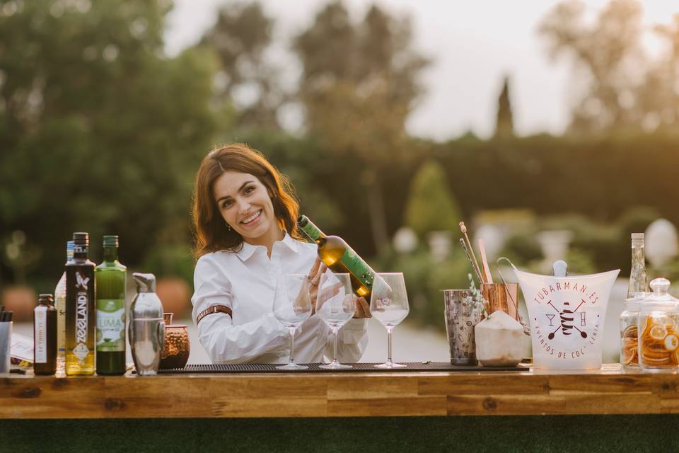 Servicio de vino