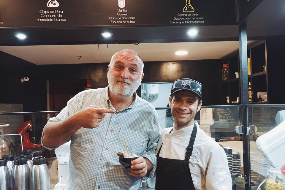 Con el maestro José Andrés