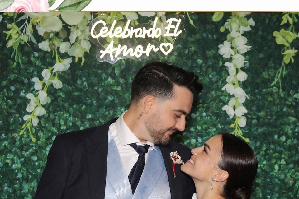 Novios photocall