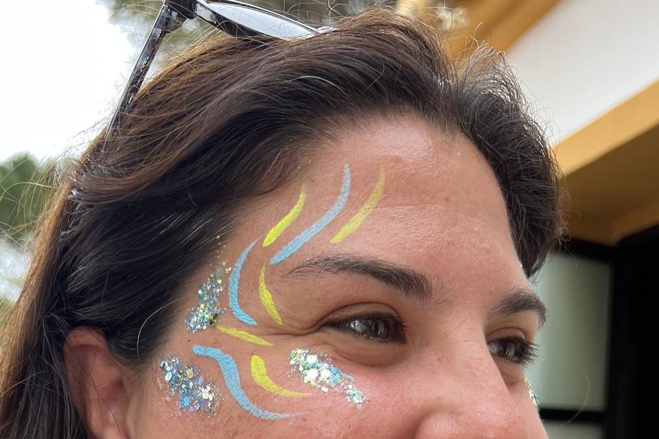neón y glitter