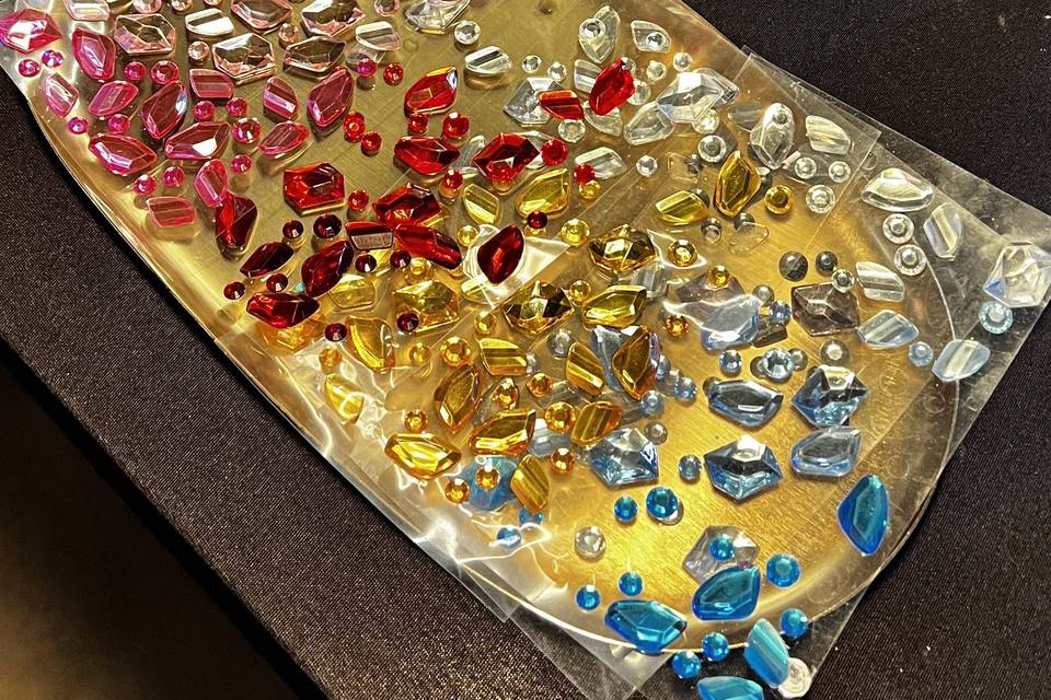 Decoracion con strass
